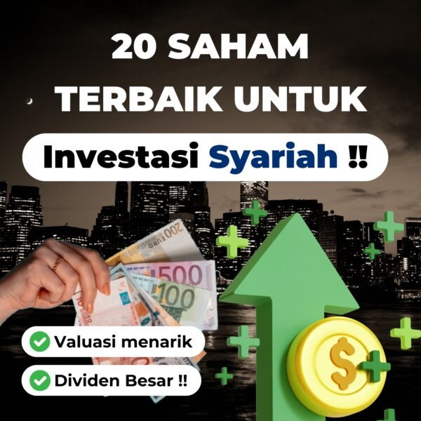 [VIDEO] 20 Saham Terbaik Untuk Investasi Syariah !!